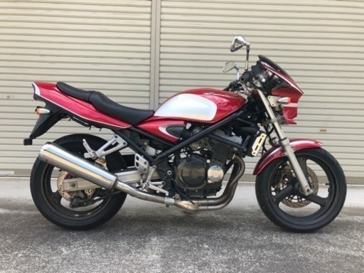 美車‼️SUZUKI バンディット250V  キャンディレッド×シルバー  低走行車