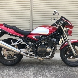 美車‼️SUZUKI バンディット250V  キャンディレッド×シルバー  低走行車