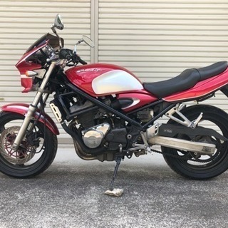 美車‼️SUZUKI バンディット250V  キャンディレッド×シルバー  低走行車
