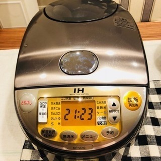 象印 炊飯器 IH式 5.5合ブラウン