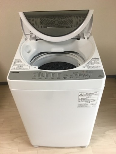 TOSHIBA 7.0kg 全自動洗濯機 グランホワイト