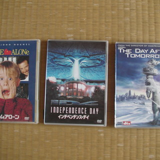 差し上げます　中古DVD3本セット　デイアフタートゥモロー　ホー...