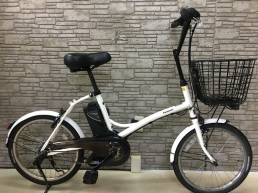 新基準 Panasonic パナソニック シュガードロップ  5Ah リチウム 電動自転車 20インチ