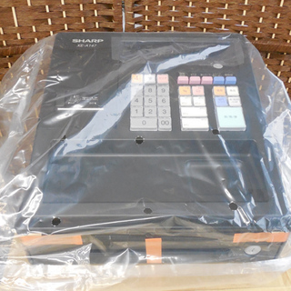ほぼ新品 SHARP/シャープ 電子レジスタ XE-A147-B ブラック 札幌市西区西野