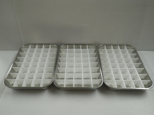 美品 製氷皿 ジャンボ大(40ケ取)×3個セット