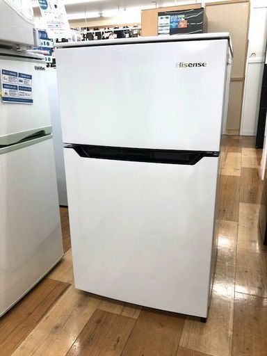 安心の6か月保証！Hisense 2017年製　2ドア冷蔵庫です！