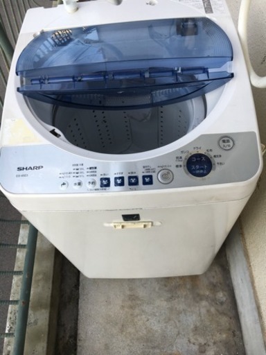 洗濯機(SHARP)(4.5kg)