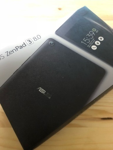 ASUSタブレット ZenPad3 8.0 32GB 専用ケース着用 箱付