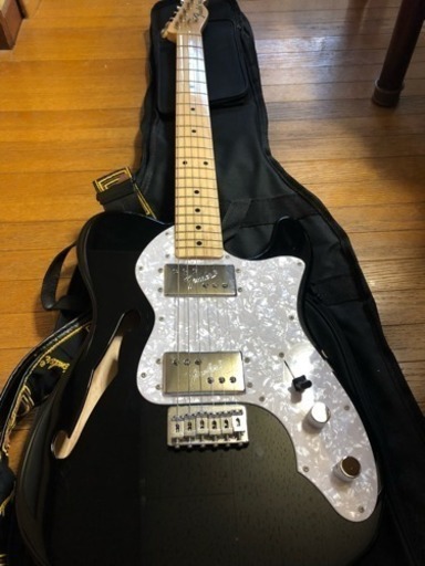 【希少カラー】Fender テレキャスターシンライン（黒） fender japan シンライン テレキャスター TN72 ブラック