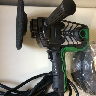 ほぼ未使用　　日立 電子 ポリッシャー SP18VB　　車 バイク 補修 研磨機　　（パッド3個付）調布市