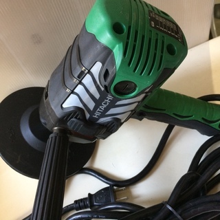 ほぼ未使用　　日立 電子 ポリッシャー SP18VB　　車 バイク 補修 研磨機　　（パッド3個付）調布市