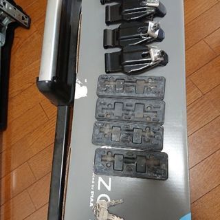 （取引中）（再度値下げしました）PIAA TERZO SS101ZS（スキーキャリア） プラス エスティマ取り付け金具（EH349）