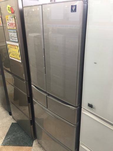 リサイクルマート大野城店 SHRAP 430L冷蔵庫　プラズマクラスター搭載　2016年製