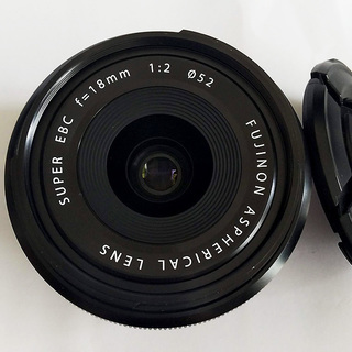 中古] FUJIFILM「XF18mmF2 R」富士フィルム 軽くてコンパクトな広角単