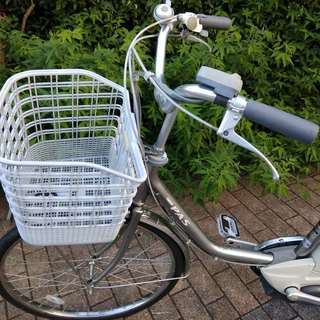 ★電動自転車中古★ ヤマハ パスリチウム24インチ 旧基準 充電器付き