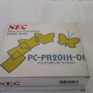 NEC　ドットインパクトプリンタ　インクリボン　２本