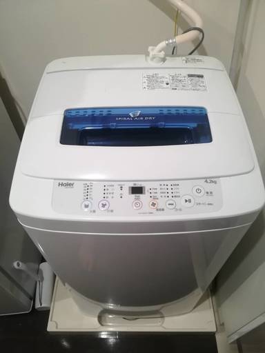 洗濯機4kg ハイアール（JWK42M)