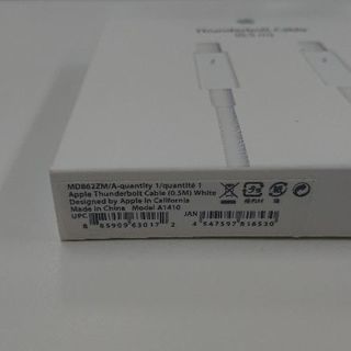 Apple Thunderbolt Cable 0.5m サンダ...
