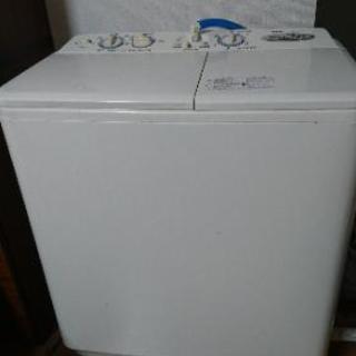 【中古】サンヨー２槽式4.5キロ洗濯機