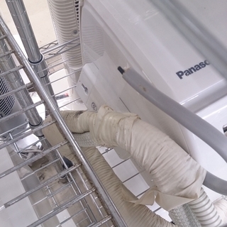 2015年製 Panasonic 2.2kw エアコン CS-225CF 4.5~6畳向 815-3 福岡 糸島 唐津