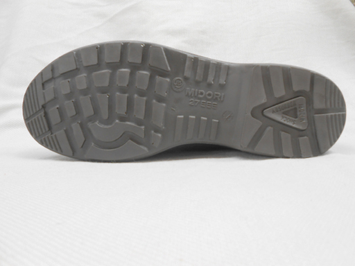 新品 ミドリ安全 安全靴 作業靴 CF110 軽量 ウレタン2層底 革製 27 