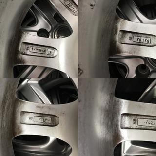 ☆【使用感少/バリ山！】ハリヤー装着アルミタイヤセット215/70 （MiLLOUSホイール+ダンロップタイヤDUNLOP GRANDTREK PT3 16年製）*MS