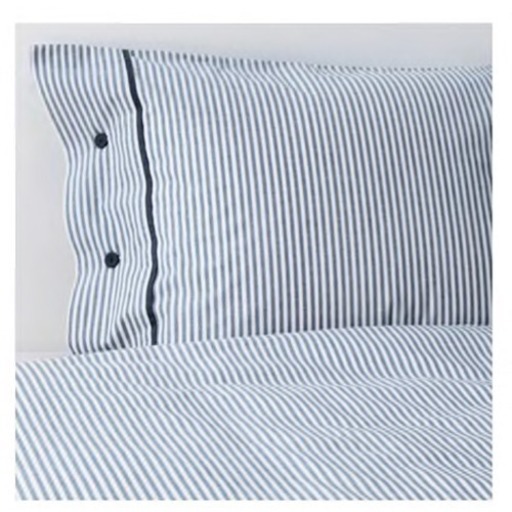Ikea オシャレ 爽やかストライプブルーベッドカバーリネン ダブル Tetsu 渋谷の寝具 寝具カバー の中古あげます 譲ります ジモティーで不用品の処分