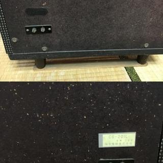 ☆パイオニアPIONEER/福音電機スピーカー CS-201ペアセット*247-5-66
