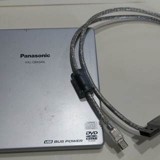 USB 接続 ポータブルDVD-ROM / CD-R/RWドライ...