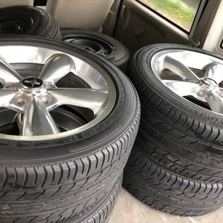 希少ホイール 114.３です！4本セット ハイラックス等に！