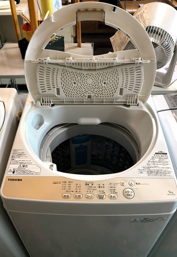 【送料無料・設置無料サービス有り】洗濯機 2016年製 TOSHIBA AW-5G3① 中古