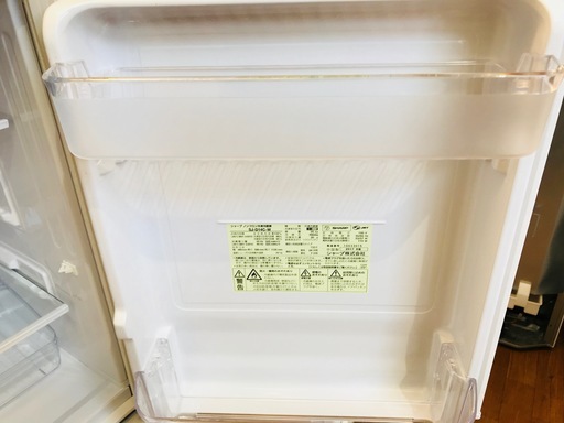 安心6ヶ月保証！SHARPの2ドア冷蔵庫が入荷致しました！！ - 生活家電 