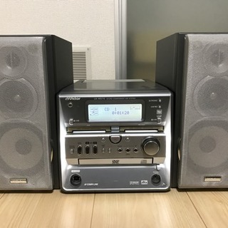 Victor製 コンポ ダブルMD、CD、カセット