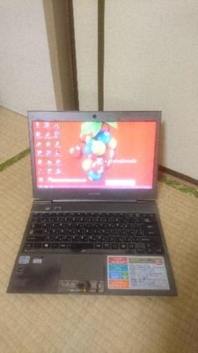 東芝 極薄 高性能ノートpc core i5/高速ssd128g/メモリ4gb パソコン 無線LAN Wi-Fi