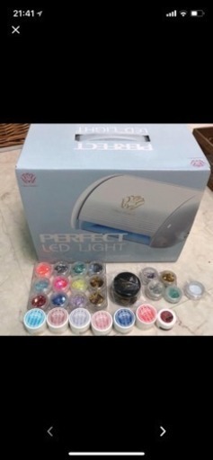 総額25,000円★サロン用品グレースガーデンLEDライト\u0026ジェルセット