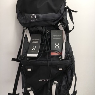 ♪HAGLOFS MATRIX60 ホグロフス ザック バックパック 未使用 おまけ付き♪