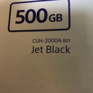 PS4 本体 CUH-2000A 500GB