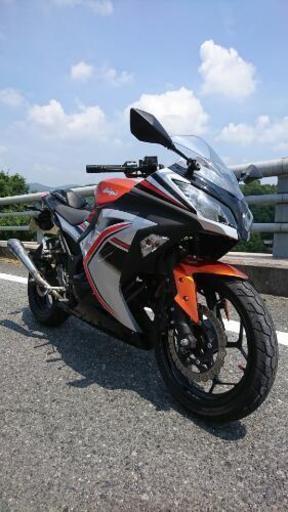 【値下げしました。】ニンジャ２５０Ｌ 高年式車 2016年式 整備済み 自賠責保険１年付 nsr cbr tzr yzf