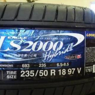新品タイヤ4本 235/50r18 グットイヤー