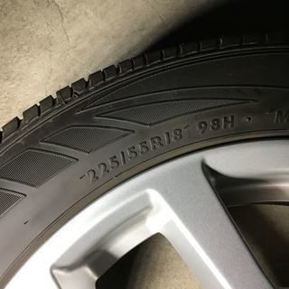エクストレイル T31 225/55/18 美品 X-TRAIL 　純正ホイール