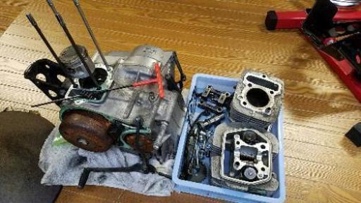 HONDA純正！欠品なし！ｴｲﾌﾟ100ﾉｰﾏﾙｴﾝｼﾞﾝ　静岡西部より