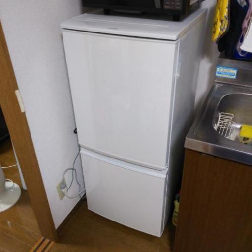 【値下げ】SHARP冷蔵庫　2016年製(新しい)　137L　2ドア　1〜2人用
