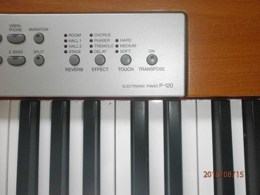 電子ピアノ　ヤマハ　P120  完動品　鹿嶋市/日立市