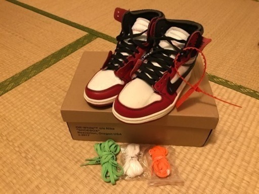 ジョーダン Jordan スニーカー 25cm off-white