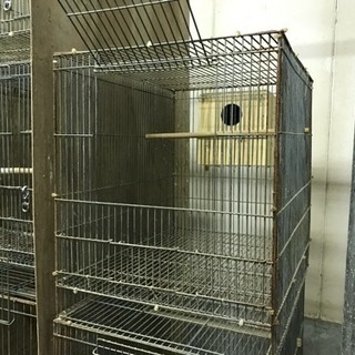 【ペット】中古 鳥かごまとめて売ります 中サイズ　10個セット