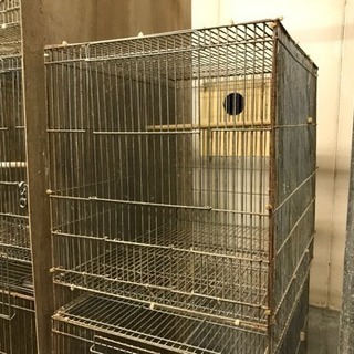 【ペット】中古 鳥かごまとめて売ります 中サイズ　10個セット