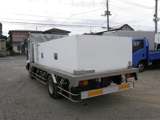 H16いすゞフォワード活魚運搬車最大積載量３ ５ｔ左電動格納ミラー Tanacar 江戸川台のその他の中古車 ジモティー
