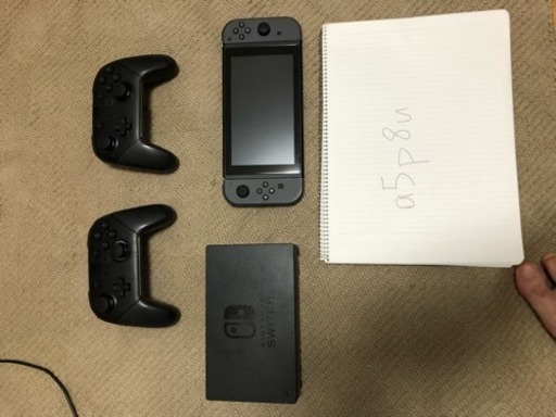 任天堂スイッチ+ゲームソフト2個+PROコントローラー2個