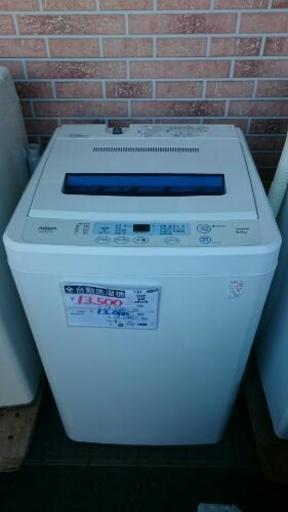 全自動洗濯機 アクア 6kg 2012年製 3ヶ月保証付き 送料1080円 福岡市周辺のみ配送