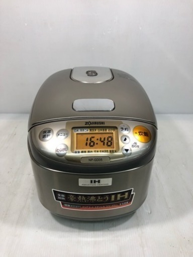 象印  IH炊飯ジャー 3合炊き NP-GD05 2009年製